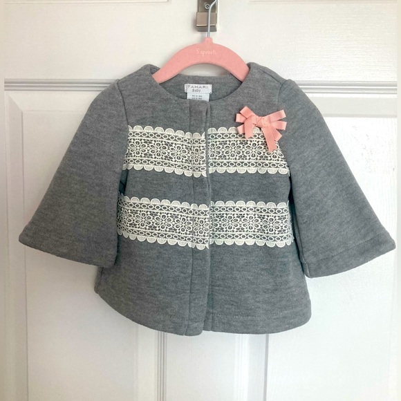Tahari Baby Girl Sweater, 6-9 months - Picture 1 of 7
